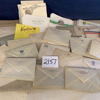 Vintage Hotel Stationary