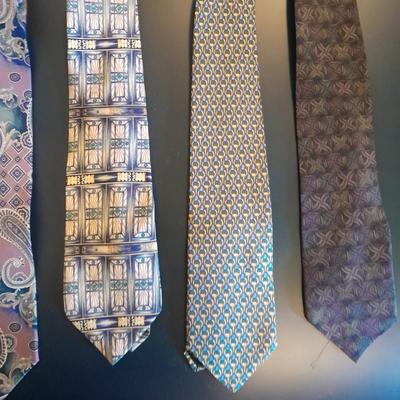 Twelve Neck Ties Claybrooke, Rober Talbott, Webley, Ben Silver and other brands