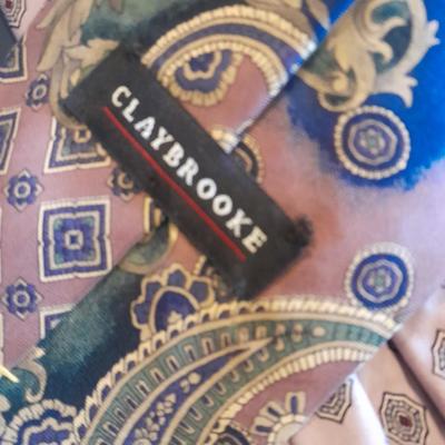 Twelve Neck Ties Claybrooke, Rober Talbott, Webley, Ben Silver and other brands