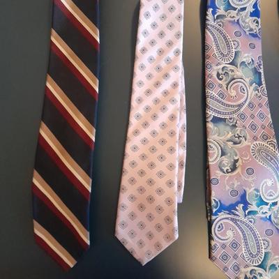 Twelve Neck Ties Claybrooke, Rober Talbott, Webley, Ben Silver and other brands