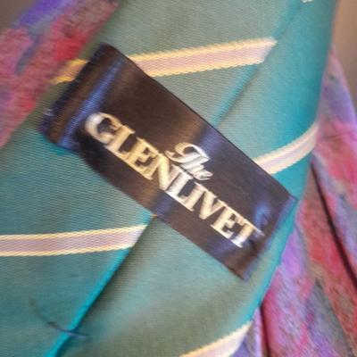 Twelve Neck Ties Joseph Abboud, Hunting horn, Glenlivet, Secours and other brands