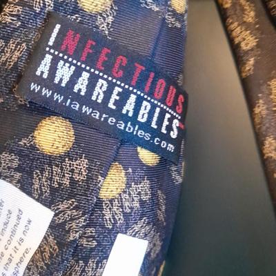 Twelve Neck Ties Joseph Abboud, Hunting horn, Glenlivet, Secours and other brands