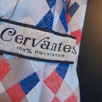 Twelve Neck Ties Perry Ellis, JB Britton, Cervantes, May D&F. Webley and other brands