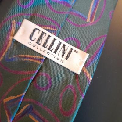 Twelve Neck Ties American Tradition, Halloween & Christmas prints, Cellini, and other brands