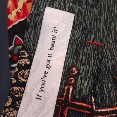 Twelve Neck Ties American Tradition, Halloween & Christmas prints, Cellini, and other brands