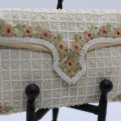 Beaded Clutch/Purse Handmade in France