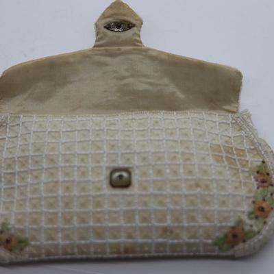 Beaded Clutch/Purse Handmade in France