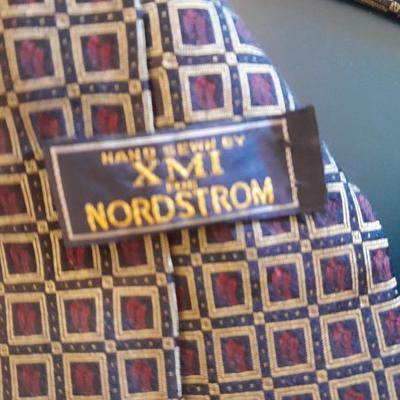 Twelve Neck Ties Lancel, Huntington, Pendleton, Norstrom, and other brands