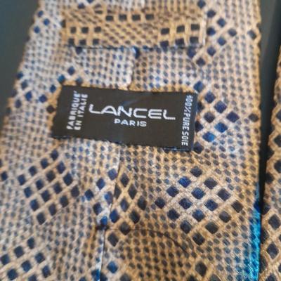 Twelve Neck Ties Lancel, Huntington, Pendleton, Norstrom, and other brands