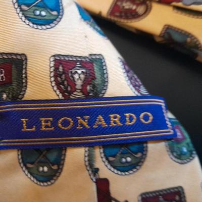 Twelve Neck Ties Lancel, Huntington, Pendleton, Norstrom, and other brands