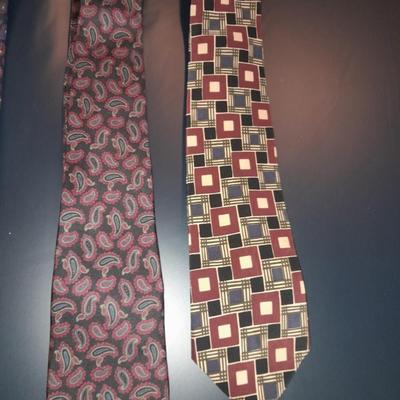 Twelve Neck Ties Mark Alexander, Blazer. Beau Brummell, and other brands