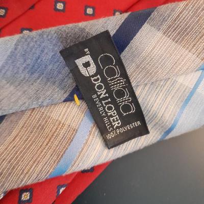 Twelve Neck Ties Mark Alexander, Blazer. Beau Brummell, and other brands