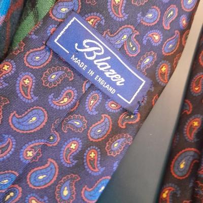 Twelve Neck Ties Mark Alexander, Blazer. Beau Brummell, and other brands