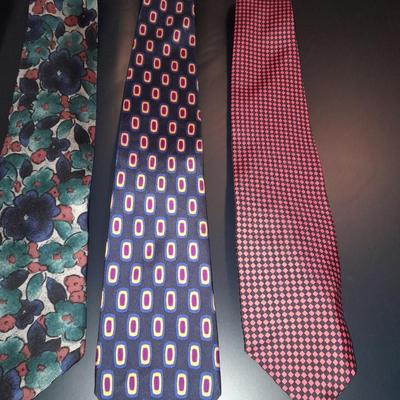 Last of the neck ties, Twelve Ties Huntington, France, Henry Grethel, and other brands