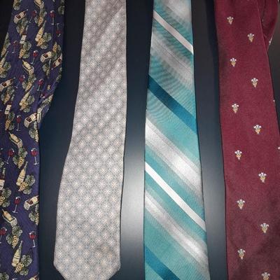 Last of the neck ties, Twelve Ties Huntington, France, Henry Grethel, and other brands