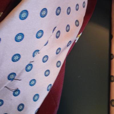 Last of the neck ties, Twelve Ties Huntington, France, Henry Grethel, and other brands