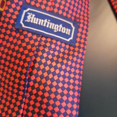 Last of the neck ties, Twelve Ties Huntington, France, Henry Grethel, and other brands