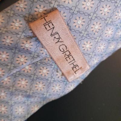 Last of the neck ties, Twelve Ties Huntington, France, Henry Grethel, and other brands