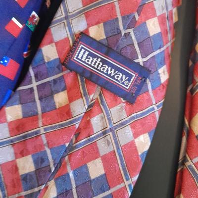 Last of the neck ties, Twelve Ties Huntington, France, Henry Grethel, and other brands