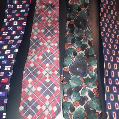 Last of the neck ties, Twelve Ties Huntington, France, Henry Grethel, and other brands