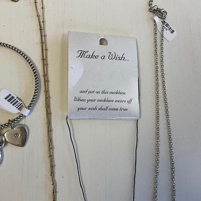 399 Inspirational Necklaces, Make a Wish Necklace, Bracelet