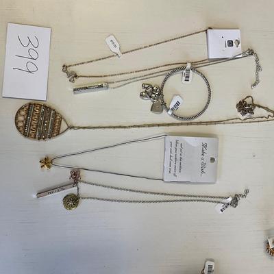 399 Inspirational Necklaces, Make a Wish Necklace, Bracelet