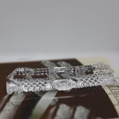 (24) Fifth Avenue Crystal Knife Rests W/ Original Boxes