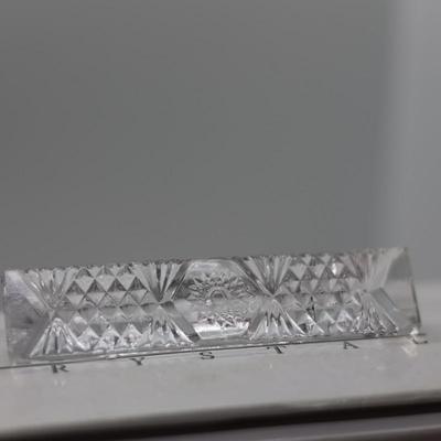 (24) Fifth Avenue Crystal Knife Rests W/ Original Boxes