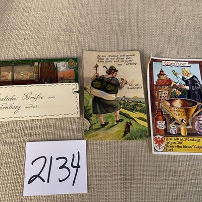 Vintage Nurnberg Postcards