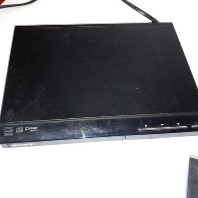 Sony DVD player with seven Movies on DVD
