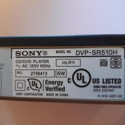 Sony DVD player with seven Movies on DVD