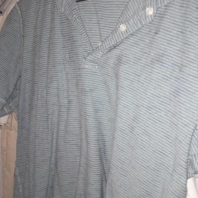 Men's short Sleeve tops Sizes M and Large casual wear and t-shirts Arizona, George, American Rag