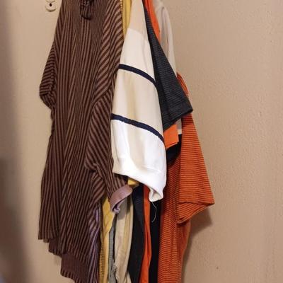 Men's short Sleeve tops Sizes M and Large casual wear and t-shirts Arizona, George, American Rag