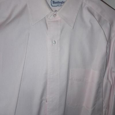 Men's long sleeve tops Dress suit shirts Size Medium and Large, Huntington, Claybrooke, Arrow and more