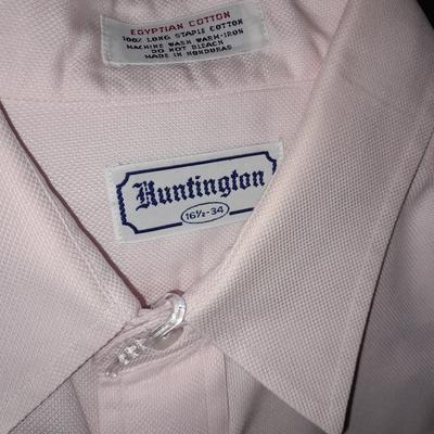 Men's long sleeve tops Dress suit shirts Size Medium and Large, Huntington, Claybrooke, Arrow and more