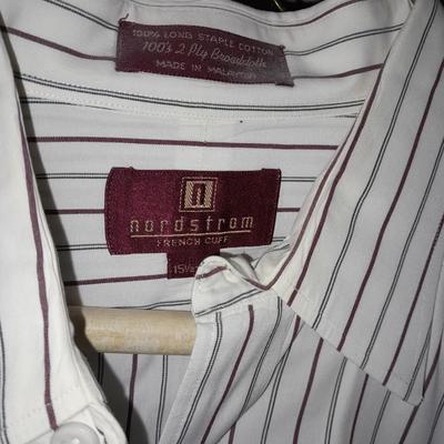Men's long sleeve tops Dress suit shirts Size Medium and Large, Huntington, Claybrooke, Arrow and more