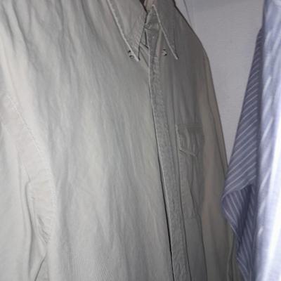 Men's long sleeve tops Dress suit shirts Size Medium and Large, Huntington, Claybrooke, Arrow and more