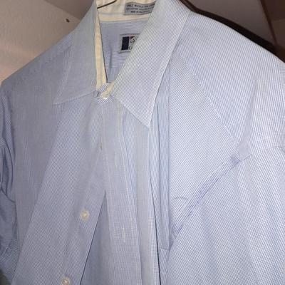 Men's long sleeve tops Dress suit shirts Size Medium and Large, Huntington, Claybrooke, Arrow and more