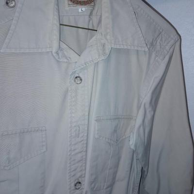 Men's long sleeve tops/ Shirts Honors, Van Heusen, Banana Republic, Allagash and more Size Med- XL
