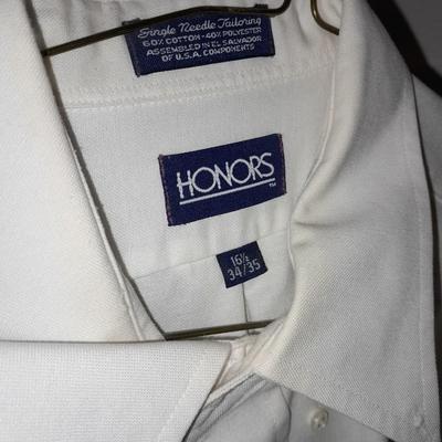 Men's long sleeve tops/ Shirts Honors, Van Heusen, Banana Republic, Allagash and more Size Med- XL