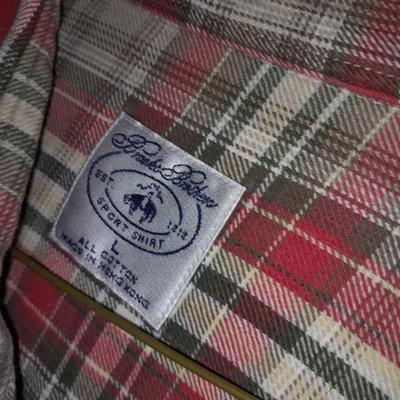 Men's long sleeve tops/ Shirts Honors, Van Heusen, Banana Republic, Allagash and more Size Med- XL