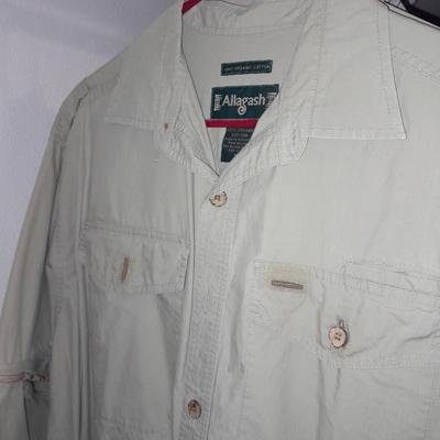 Men's long sleeve tops/ Shirts Honors, Van Heusen, Banana Republic, Allagash and more Size Med- XL