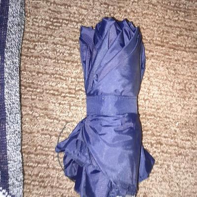 Denver Bronco's Winter apparel Hat, Scarf, Gloves with an umbrella