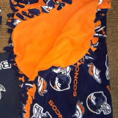 Bronco's Game Snuggle up! Pajama pants, sweatshirt, and Bronco's blanket Almost that time!