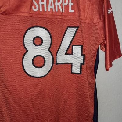 Reebok NFL Equipment Bronco's Jersey Shannon Sharpe #84 Size XL