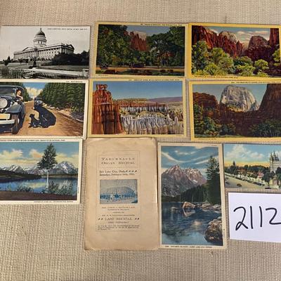 Vintage Utah Postcards