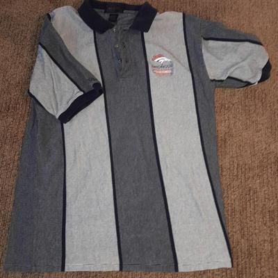 Bronco's Apparel NFL Pro Line sweater vest and collared Shirt Size Large
