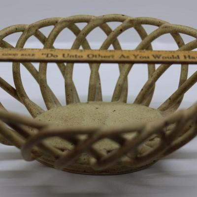 Ceramic Woven Bowl