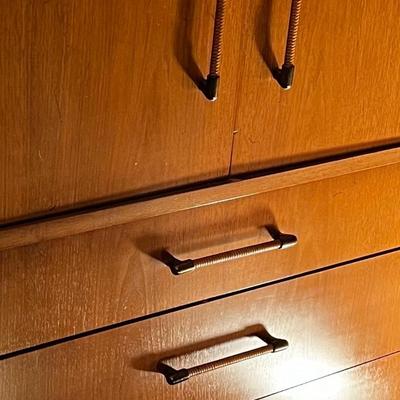 Mid-Century Modern King Size Bed Set but Century Furniture Co