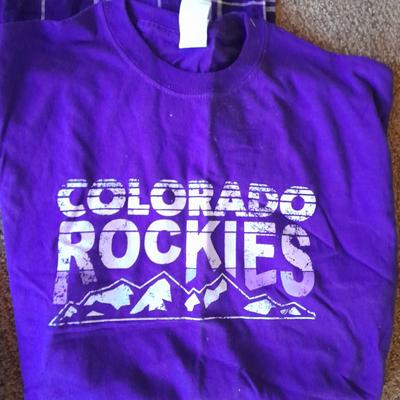 Colorado Rockies Apparel Shirts, and Pajama pants